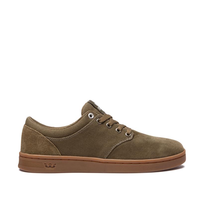 Supra CHINO COURT Sneaker Low Damen Olivgrün Online Kaufen CIFLO1032